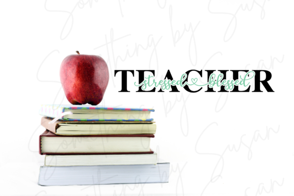Teacher Knockout Design: A Graphic Asset for Crafting and Handmade Gifts
